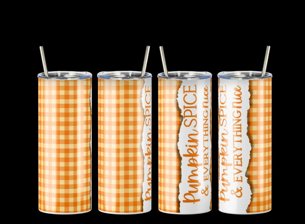 Pumpkin Spice Tumblers