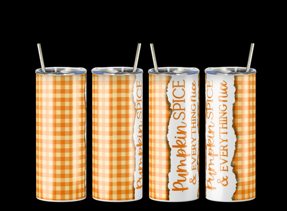 Pumpkin Spice Tumblers