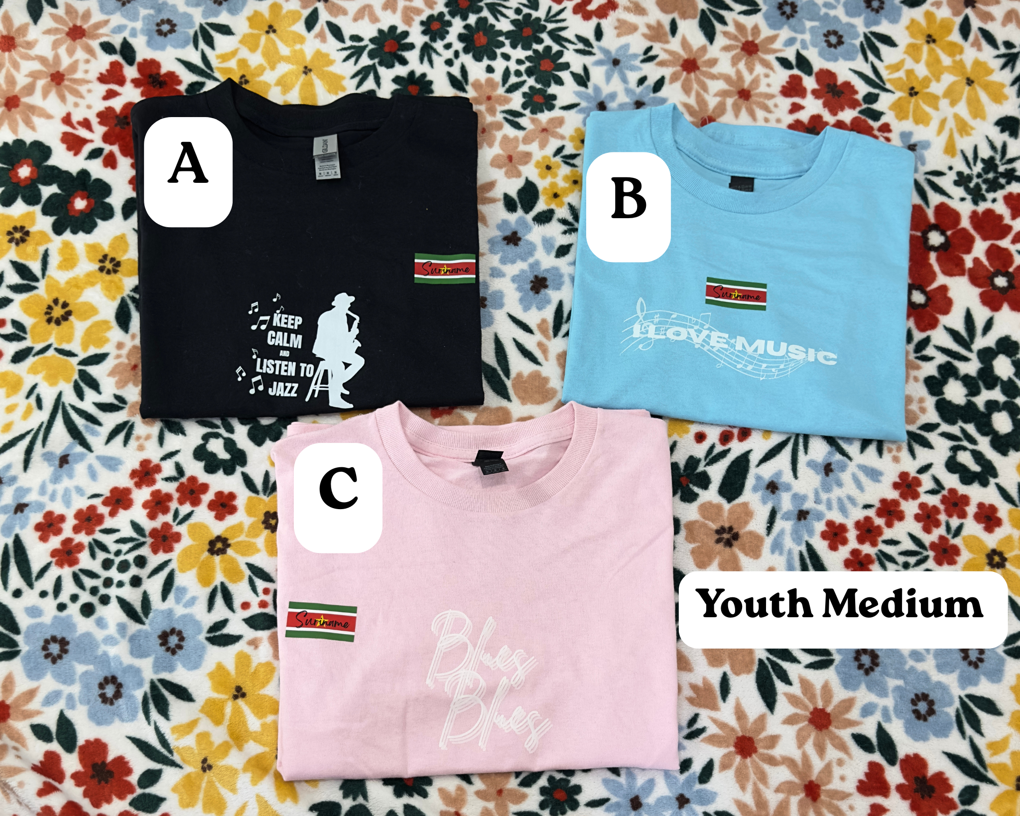 Youth Suriname Patriotic Tee