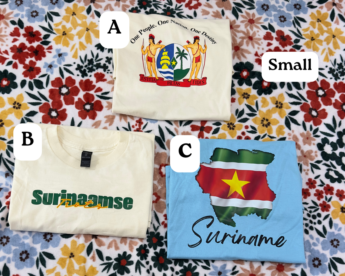 Adult Suriname Patriotic Tee