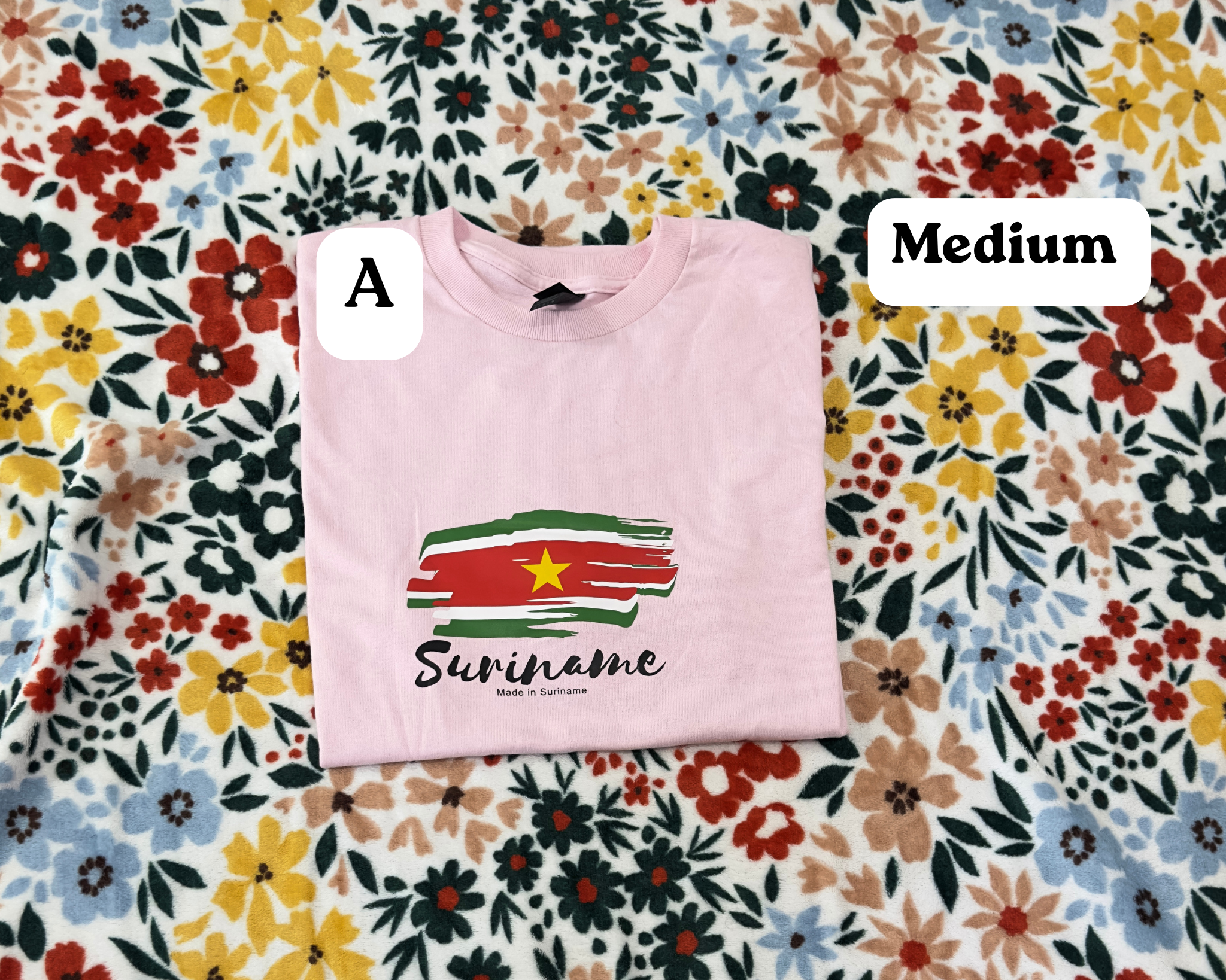 Adult Suriname Patriotic Tee