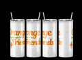 Orange Tumblers