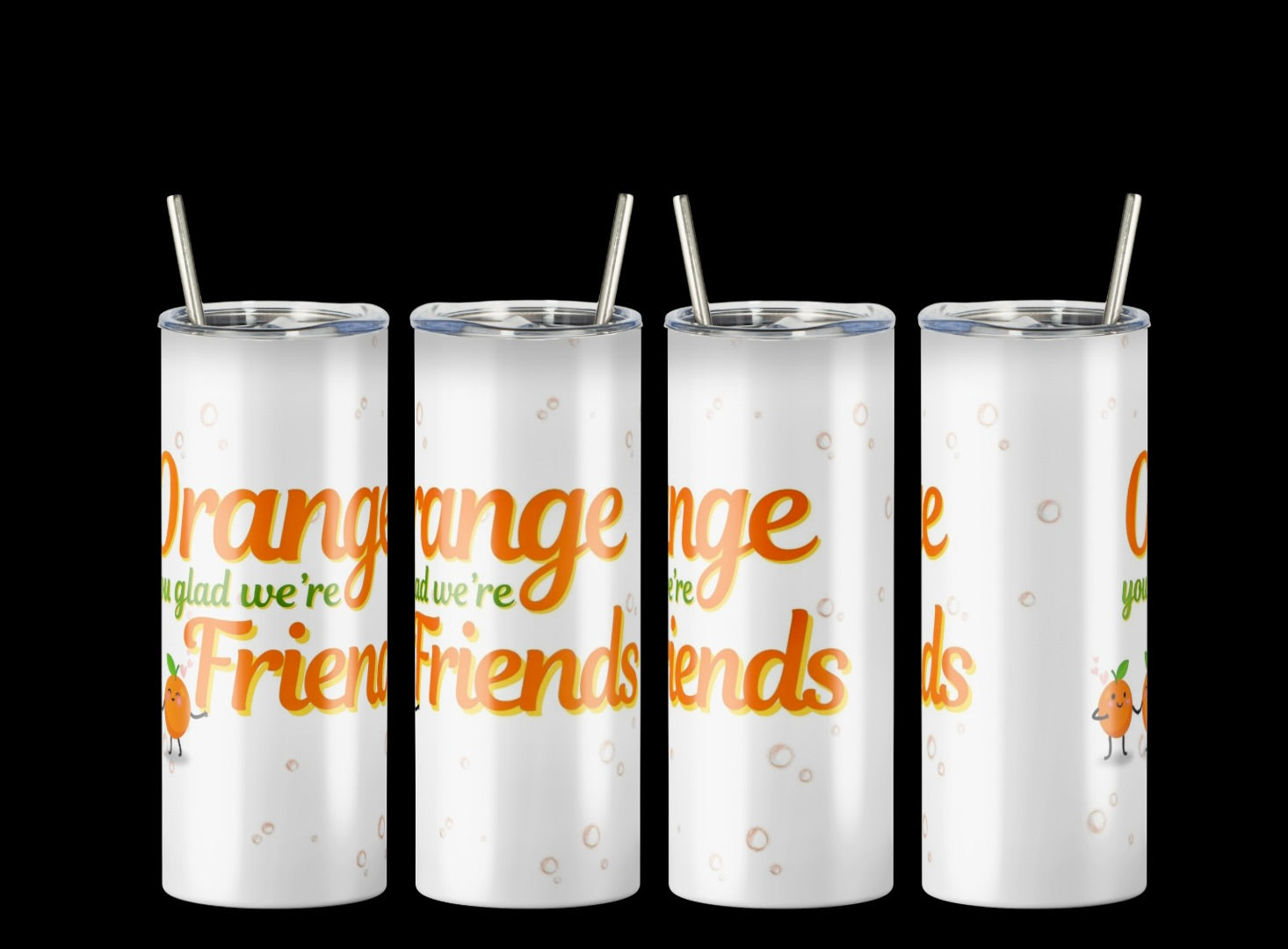 Orange Tumblers
