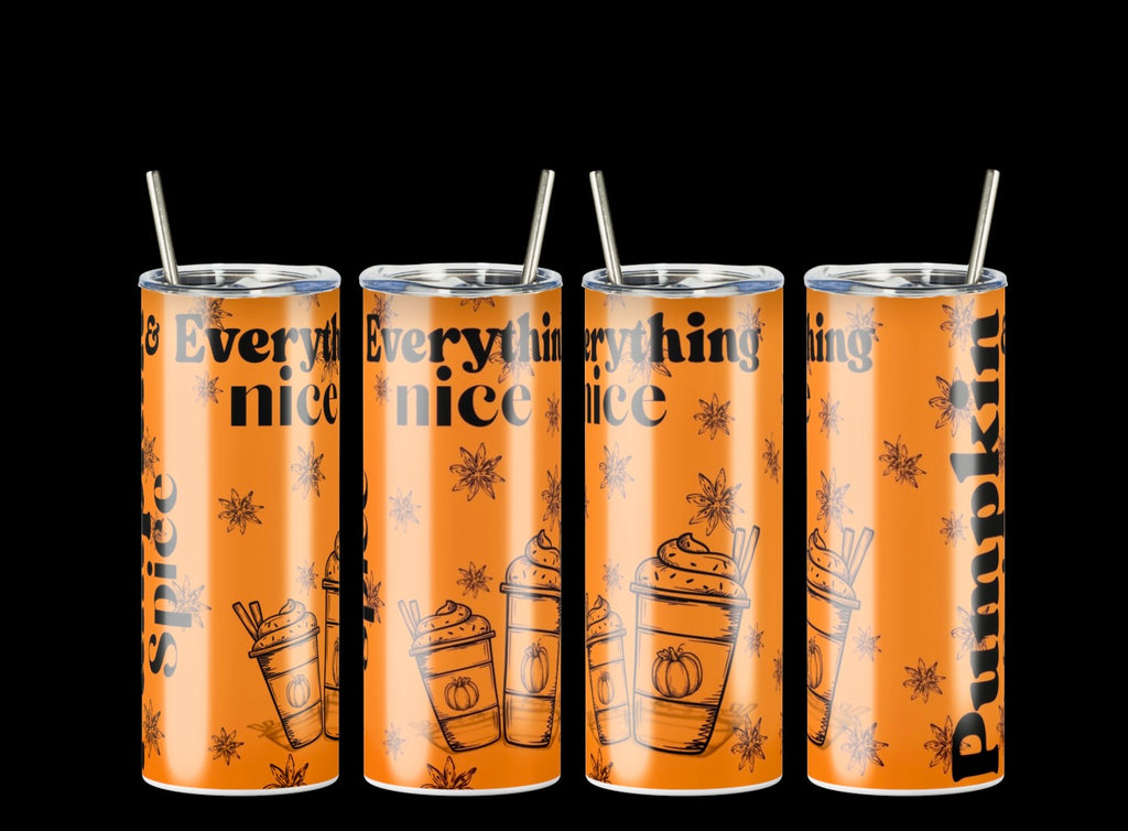 Pumpkin Spice Tumblers