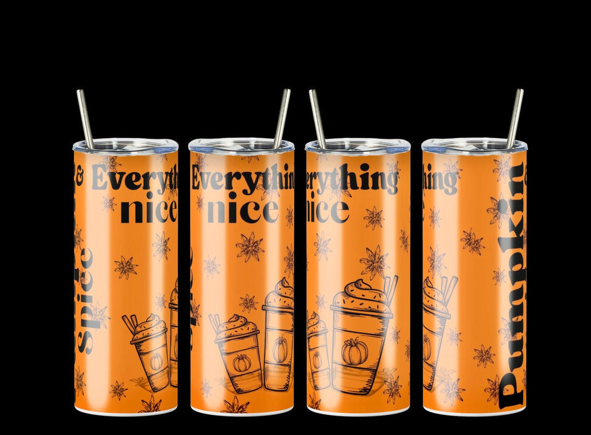 Pumpkin Spice Tumblers