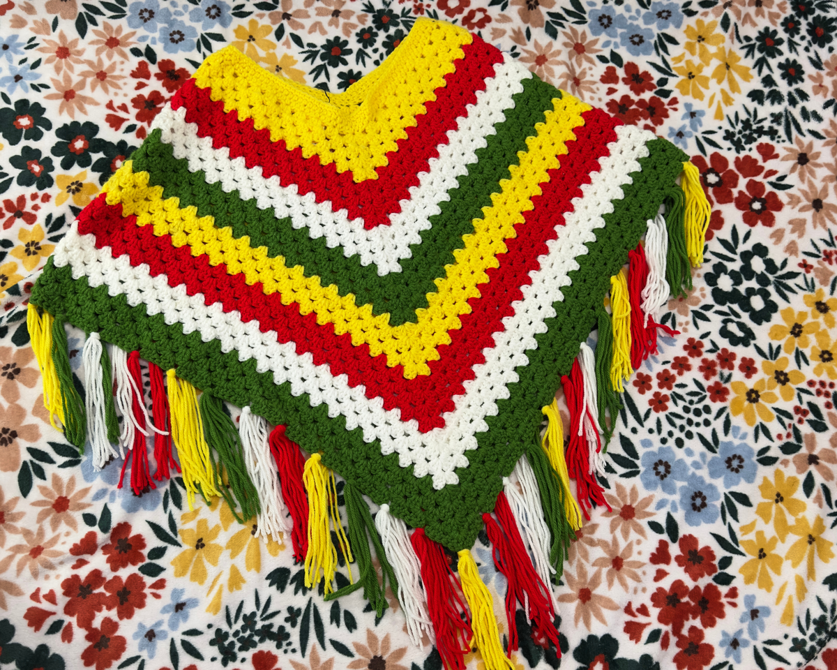 Suriname Themed Poncho