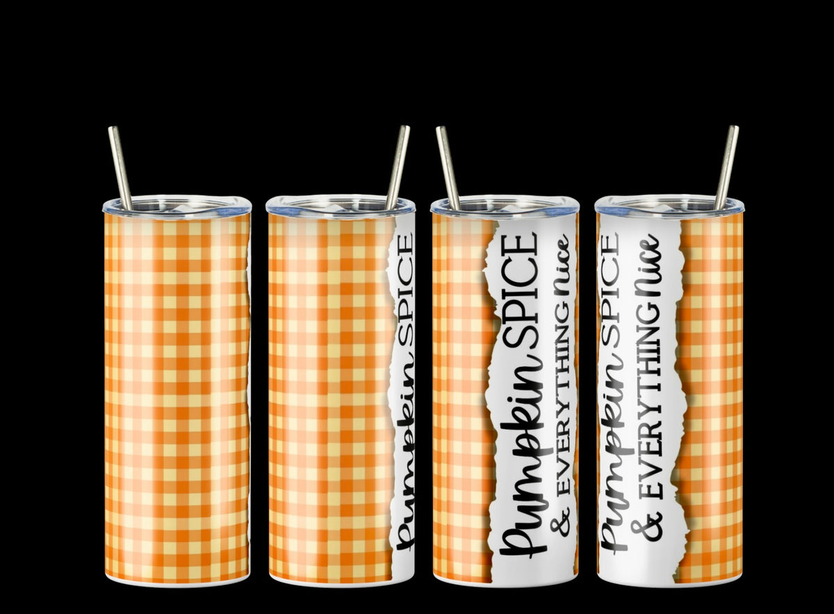 Pumpkin Spice Tumblers