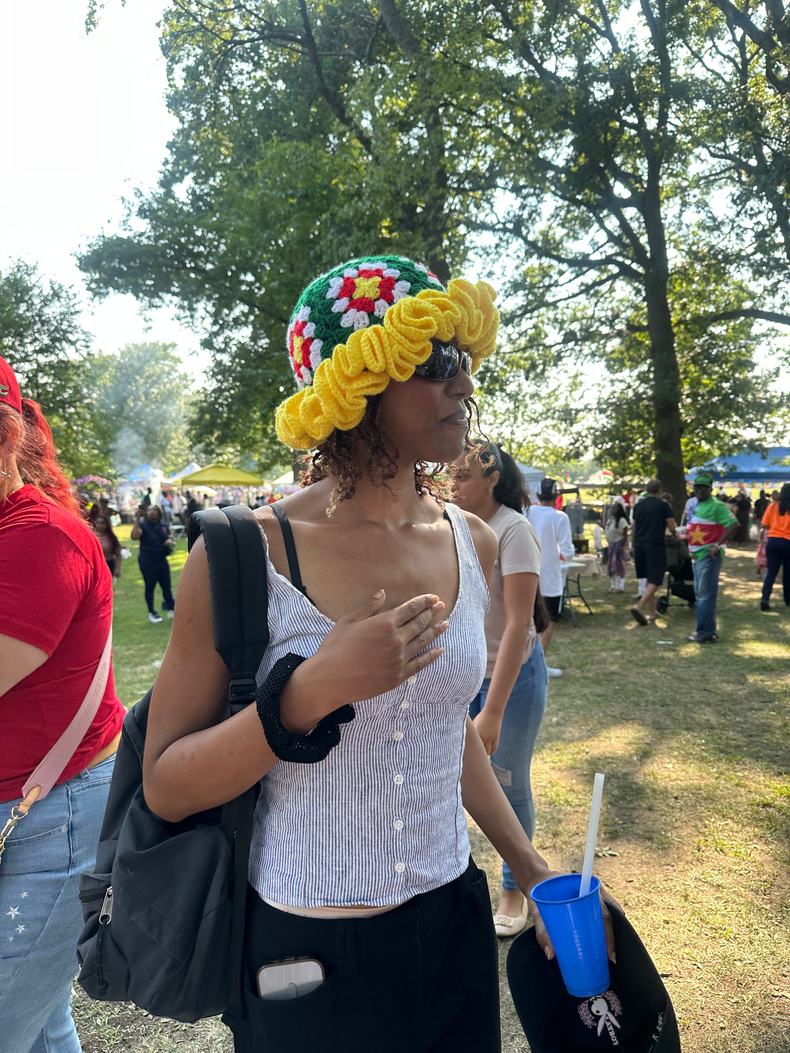 Ruffle Hat